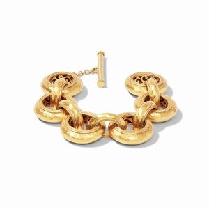 Elegant Gold Link Bracelet